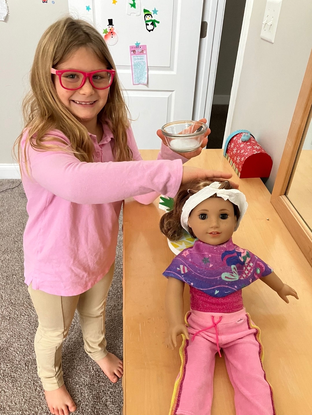 Dolls Playing Together